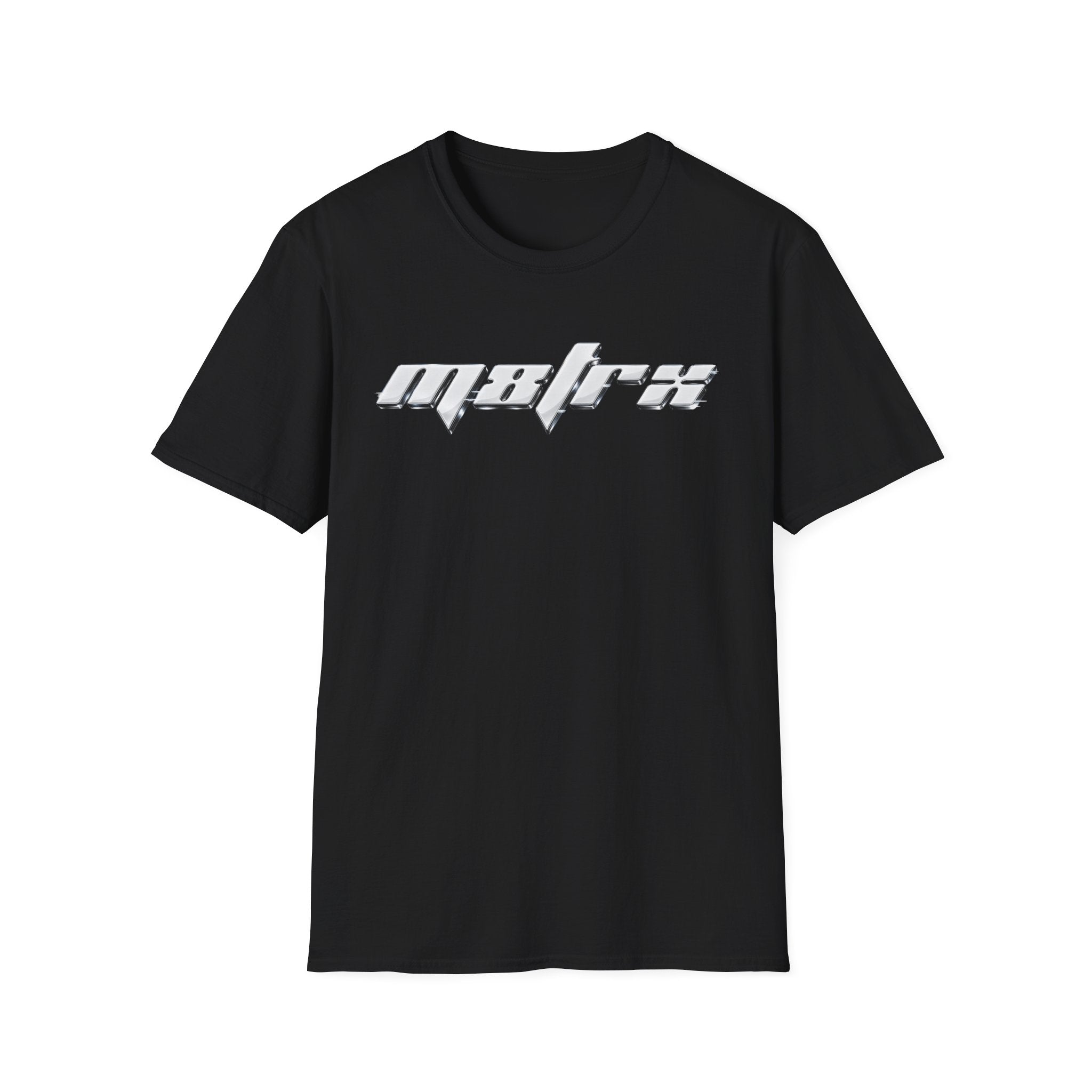 M8TRX WHITE LOGO BLACK TEE