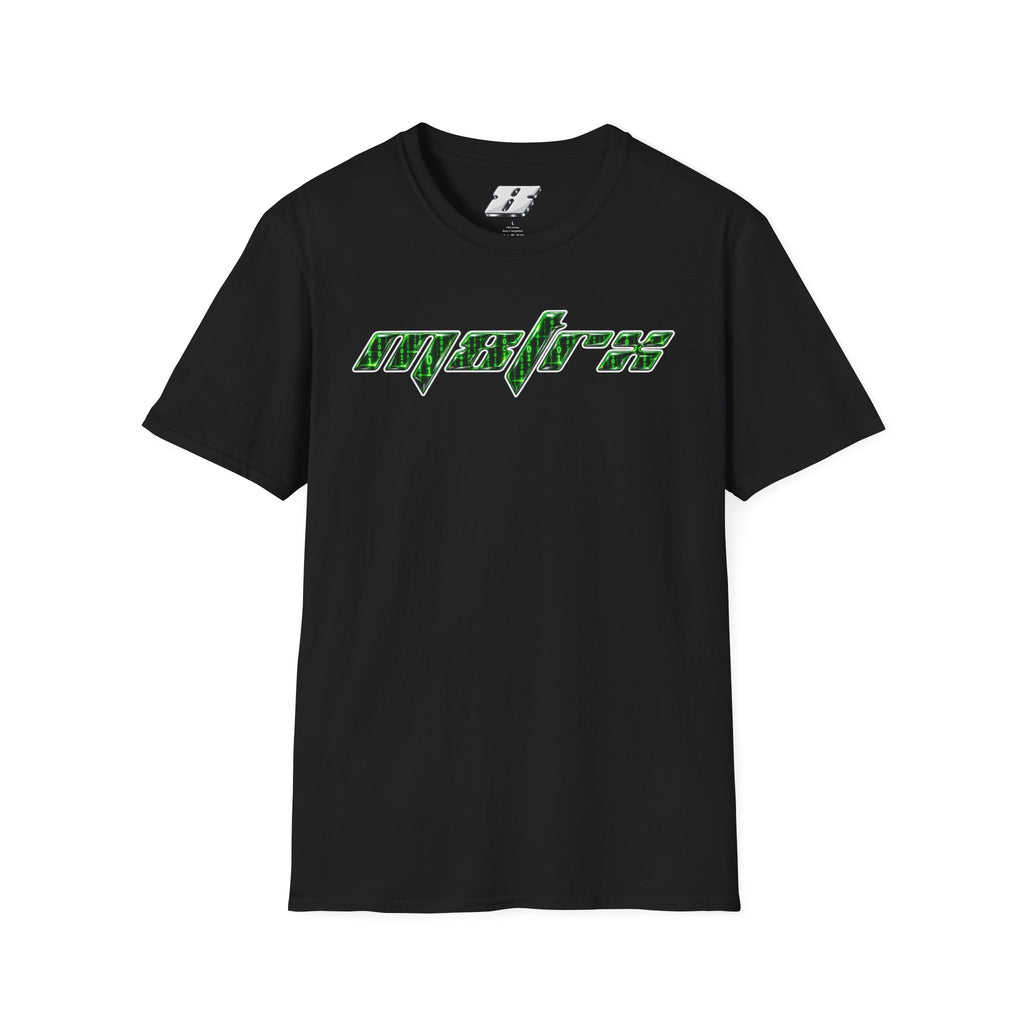 M8TRX GREEN BINARY LOGO ON FRONT, MORPHEUS ON BACK [EXCLUSIVE]